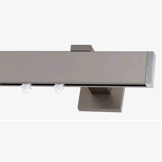 Frans Tapa Inox One-Way Stainless Steel Curtain Track Silver 300cm FR-8855L05_17660