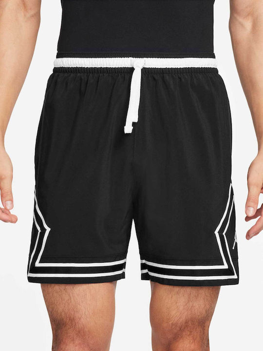 Jordan Diamond Ανδρική Βερμούδα Dri-Fit Μαύρη