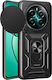 Techsuit Camshield Back Cover Σιλικόνης / Πλαστικό Μαύρο (Realme 12+)