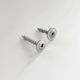 Showood Wood Bolts Torx Galvanized with Diameter M8 and Length 40mm