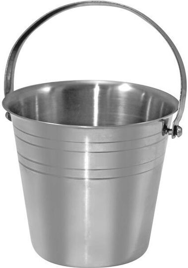 Găleată de gheață Inox cu Diametru 9cm Bol