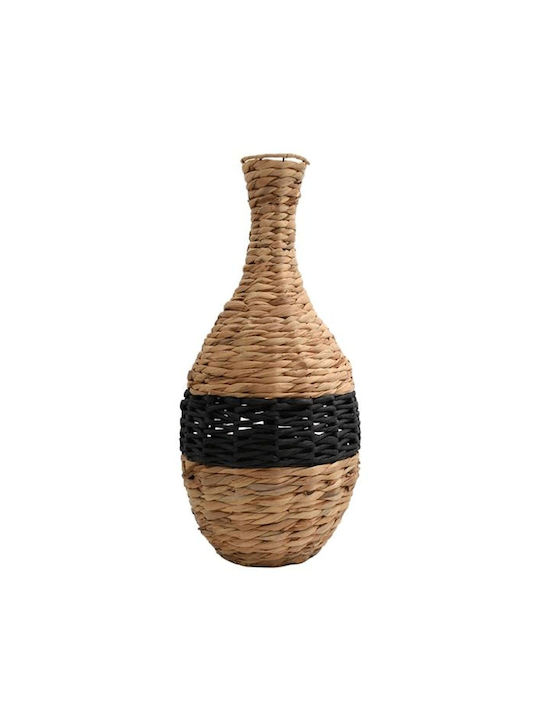 Fylliana Vază Decorativă Wicker Alb 31x66cm 1buc