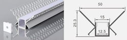 Ledholics Colțar Conector pentru benzi LED Gipsosanidă PAΝ-24-00230