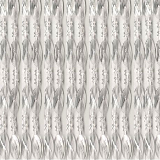 Chios Hellas Perdea ușă din Plastic Transparent 120x220cm 5941075