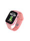 Garett Pro 4g Kinder Smartwatch mit GPS und Kautschuk/Plastik Armband Rosa