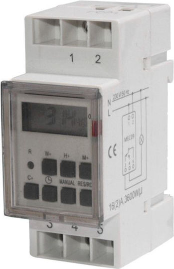 Maclean Energy Elektrische Messgeräte Digital Schiene Einphasig MCE09
