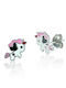 Bijou Box Kids Earrings Studs Unicorns from Silver