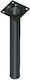 Table Leg Es Round Ø30mm H600 Black 140307.0019...