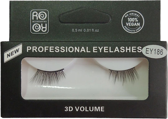 Ro-Ro Accessories Selbstklebende Halb Wimpern