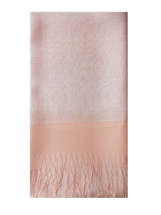 MI-TU Exclusive Women's Silk Scarf Pink