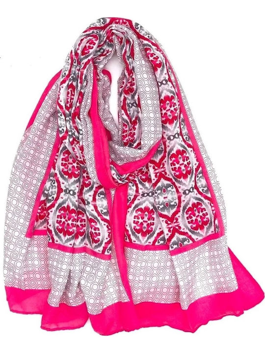MI-TU Exclusive Damen Schal Fuchsie
