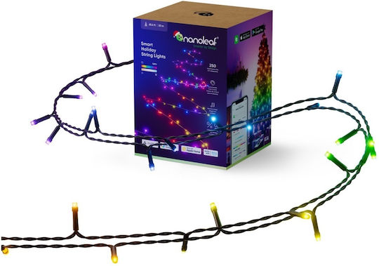 250 Lichter LED 10m. Mehrfarbige in Zeichenfolge 1Stück