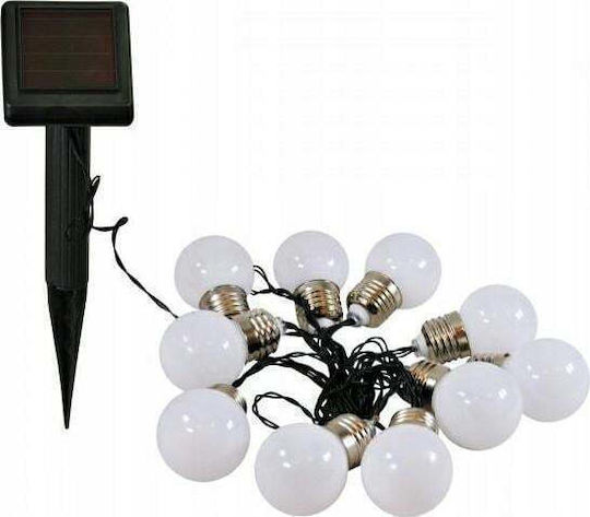Volteno Hanging Solar Light Garland with Warm White Light 3000K IP44