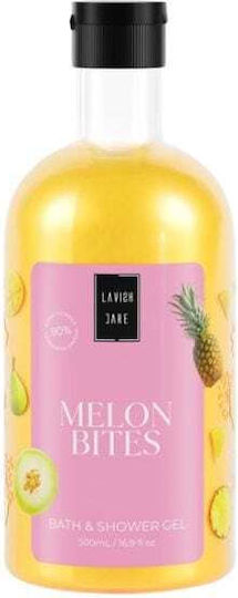 Lavish Care Melon Bubble Bath Gel with Aloe Vera & Powder Scent 500ml