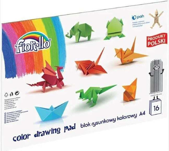 Fiorello Μπλοκ Σχεδίου A4 21x29.7cm