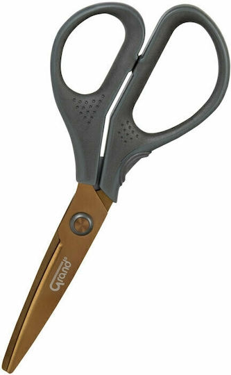 Grand Prix Kinder Schere 17.5cm mit Metallisch Klinge Gray 1Stück
