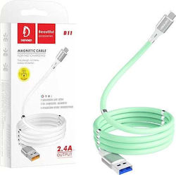 Denmen USB 2.0 USB-C male - USB-A 1m (29366)