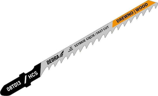 Dedra Jig Saw Blade for Wood 2pcs 08T013
