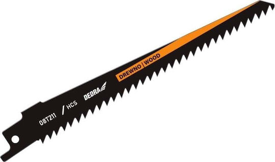 Dedra Jig Saw Blade for Wood 3pcs 08T211