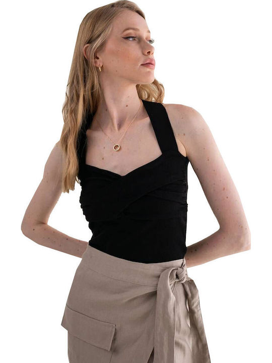 Mind Matter Bluse Schwarz