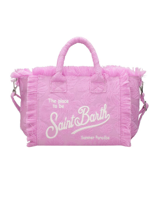 MC2 Fabric Beach Bag Pink