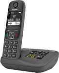 Gigaset AE690A Cordless Phone (3-Pack) with Speaker Gray