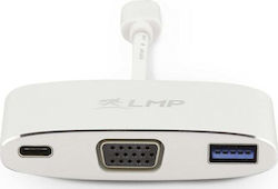 LMP USB-C Dockingstation mit 4K PD (LMP-USBC-VGA-MA-S)