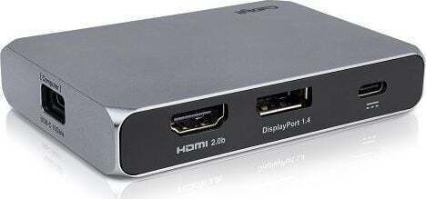 CalDigit USB-C Stație de andocare cu HDMI/DisplayPort 4K PD Gri (CD-USBCSOHODock)