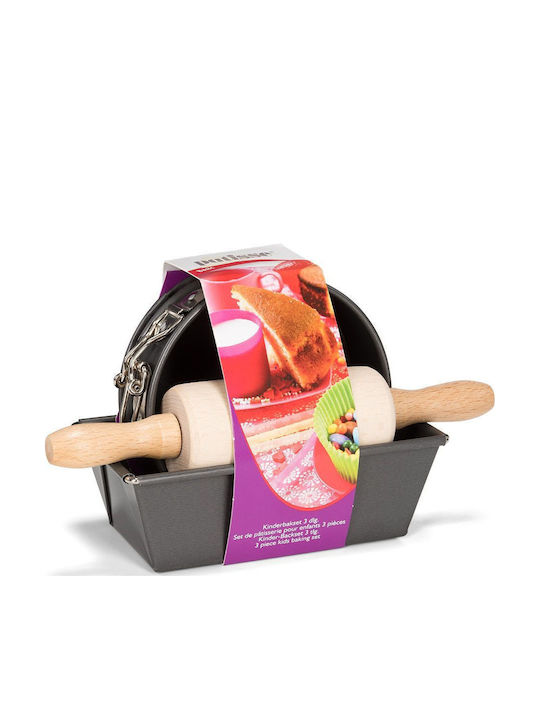 Patisse Non-stick Inox Cake Baking Pan 3pcs