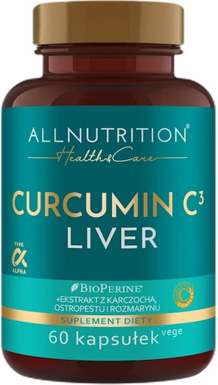 Allnutrition Curcumin C3 Liver Health & Care Series 60 Κάψουλες