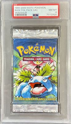 Pokmon Tcg Base Set Foil Booster Pack Venusaur Psa Near Mt 8 Graded  Booster Pack | Skroutz Cyprus