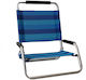 Sidirela Lounger-Armchair Beach Aluminium Blue