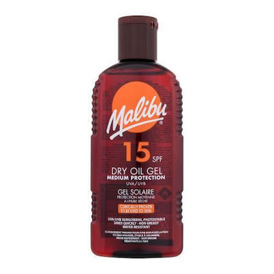 Malibu Uscat Waterproof Crema protectie solara Ulei pentru Corp SPF15 200ml