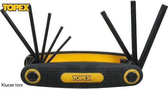 Topex Set 8 Torx Wrenches 8pcs
