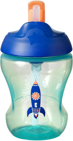 Tommee Tippee Παιδικό Ποτηράκι από Πλαστικό Πράσινο 230ml για 7m+
