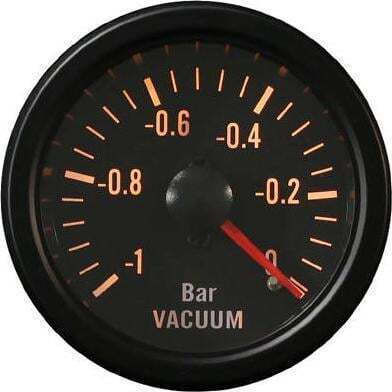 Auto Gauge Αναλογικό Όργανο Υποπίεσης και Μπαρόμετρο Αυτοκινήτου 52mm