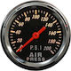 Auto Gauge Αναλογικό Όργανο Ρολόι και Μπαρόμετρο Αυτοκινήτου 52mm για τοποθέτηση στο Ταμπλό