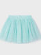 Kids' Tulle Skirt Turquoise