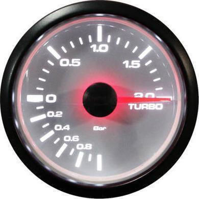 Auto Gauge Car Dashboard Clock and Barometer Analog Instrument 52mm