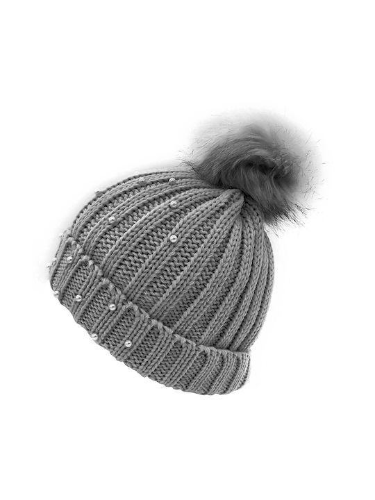 Gift-Me Kids Beanie Knitted Gray