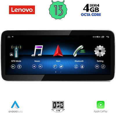 Lenovo Sistem Audio Auto 2DIN (Bluetooth/USB/AUX/WiFi/GPS/Apple-Carplay/Android-Auto) cu Ecran Tactil 12.3"