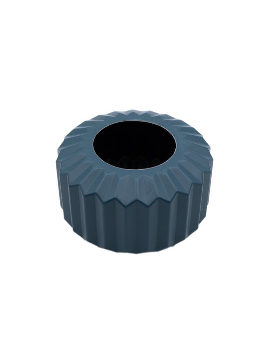 Uncle George Small pot Planter Plastic Blue 12....