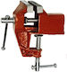 Mega Fixed Vise Made of Cast Iron with Maximum Opening 25mm