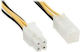 InLine 12-polig - 12-polig Kabel 0.2m Gelb (26635)