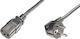 PremiumCord IEC C13 - IEC C13 Kabel 1m Schwarz (kpsp1)