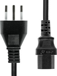 ProXtend IEC C13 - IEC C13 Kabel 5m Schwarz (JAB-7072441)