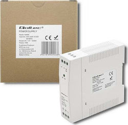 Qoltec Sursă de Alimentare pe Șină DIN cu Ieșire 12V și Putere 10W 0.83A