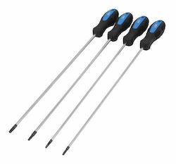 Satra Long Walnut with Torx Head and Socket 1/2'' T15 / T20 / T25 / T30 4pcs Satra Long Walnut with Torx Head and Socket 1/2'' T15 / T20 / T25 / T30 4pcs