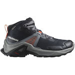 Salomon Kinder Wanderschuhe X Raise Mid Wasserdicht Schwarz ->