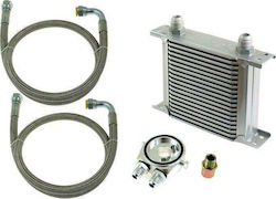 D1spec_d Oil Cooler Turboworks Slim Line 19 Steps 140x150x50 An10 Silver